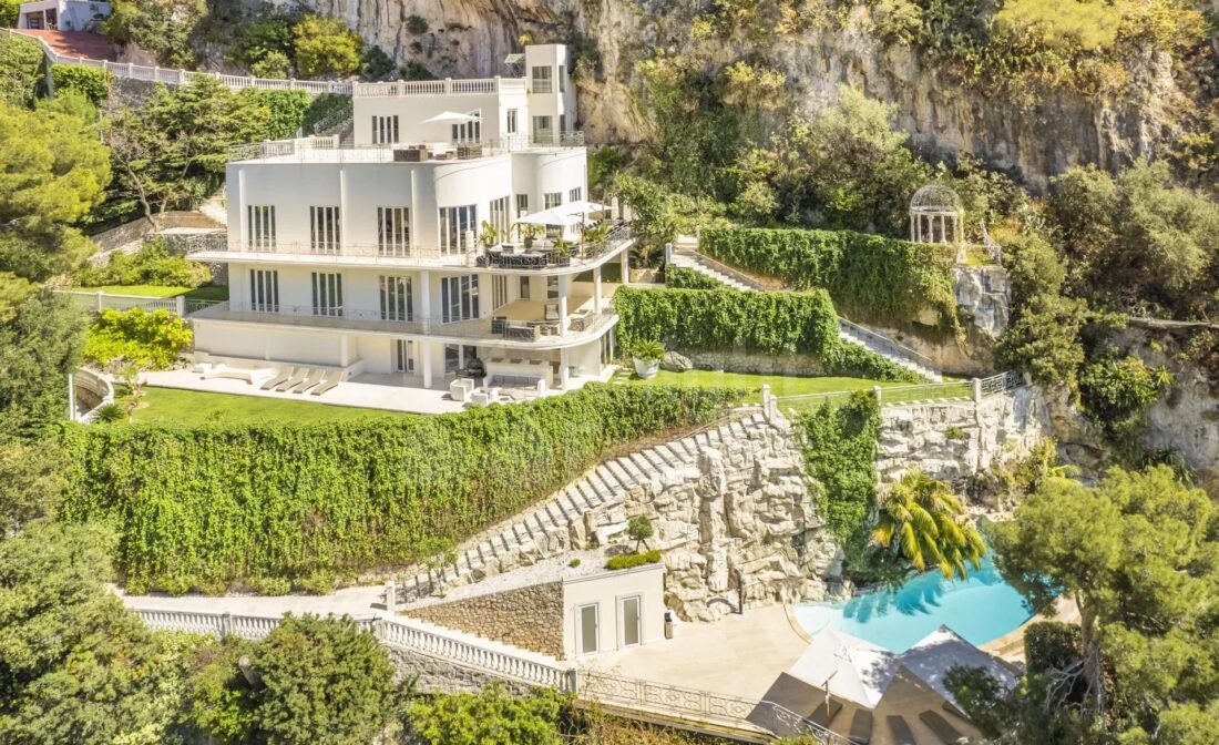 Cap d’Ail : En praktfull Waterfront Art Deco Villa