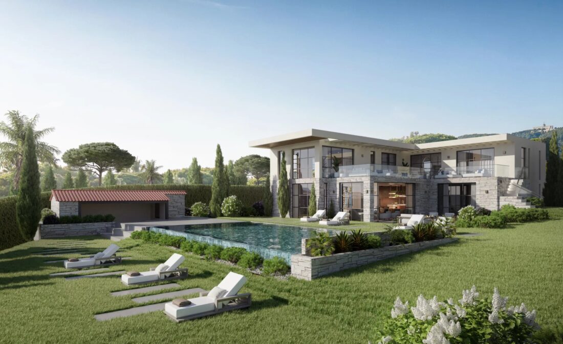 Super -Cannes – Eksepsjonell villa med panoramautsikt over sjøen