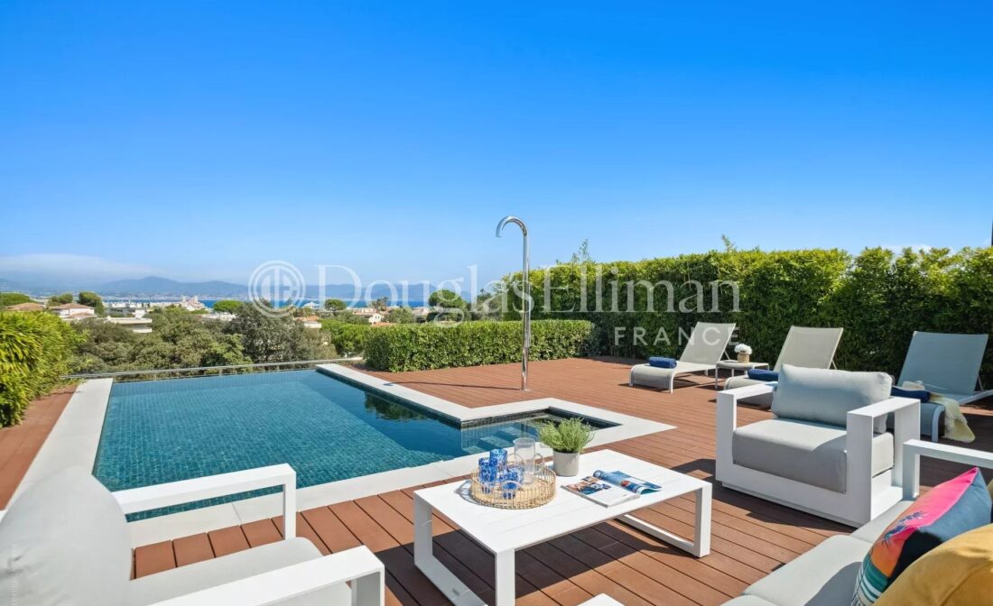CAP D’ANTIBES – Penthouse in a luxury residence