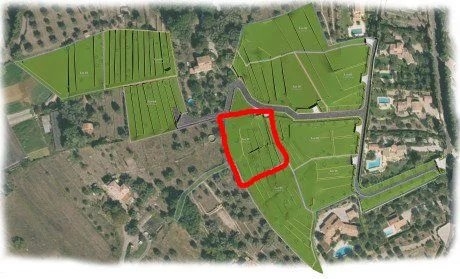 OPIO – Dans un domaine privé sur la colline – Lot n° 7