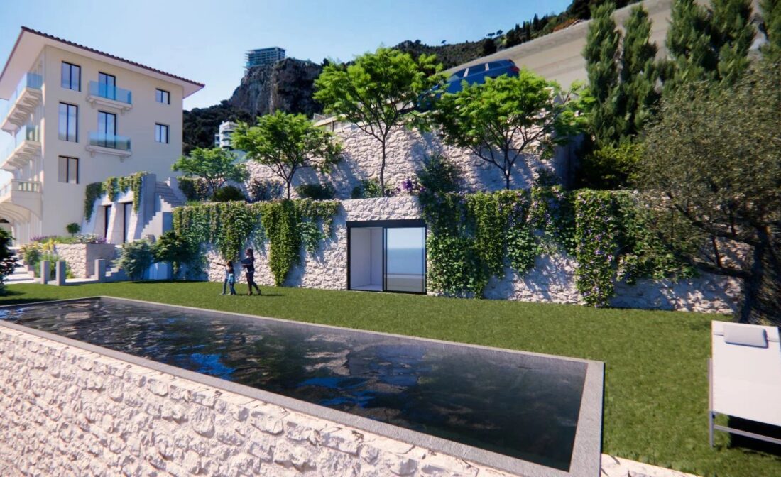 ROQUEBRUNE-CAP-MARTIN – Private mansion with sea views  to renovate