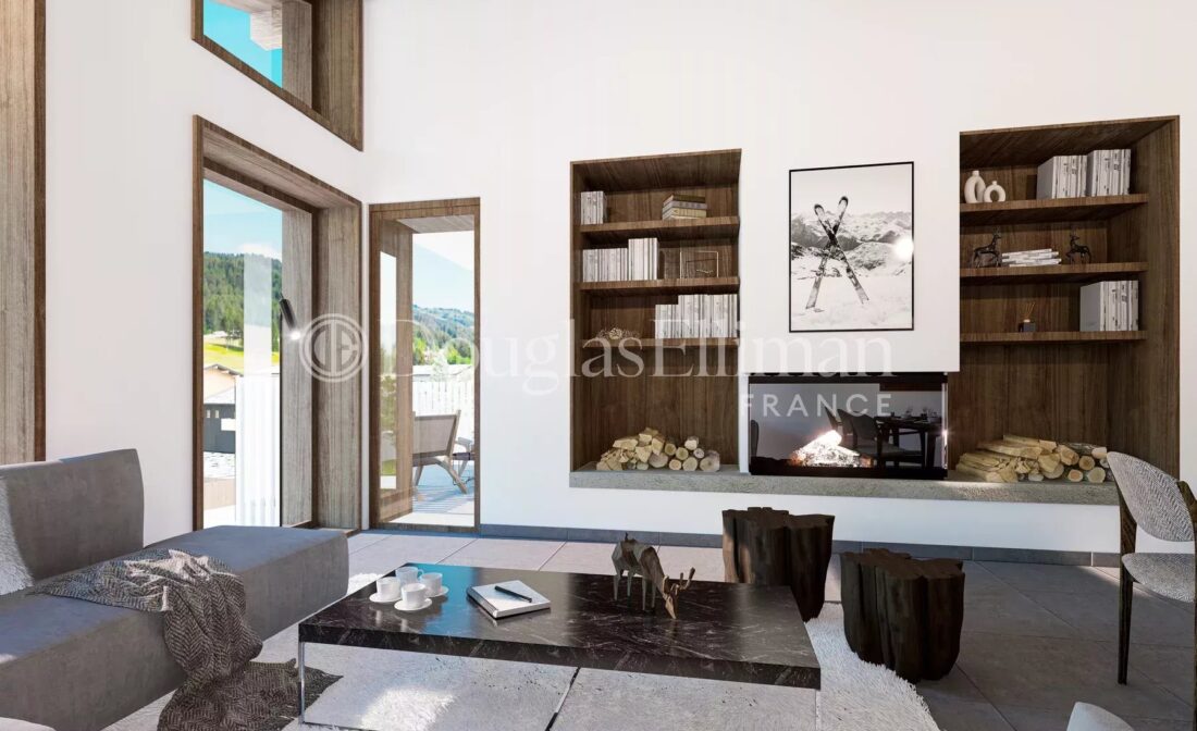 LES GETS – Appartement de luxe neuf de 3 chambres aux Gets