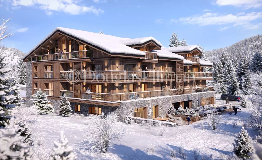 LES GETS – Un appartement de 3 chambres au premier étage aux Gets