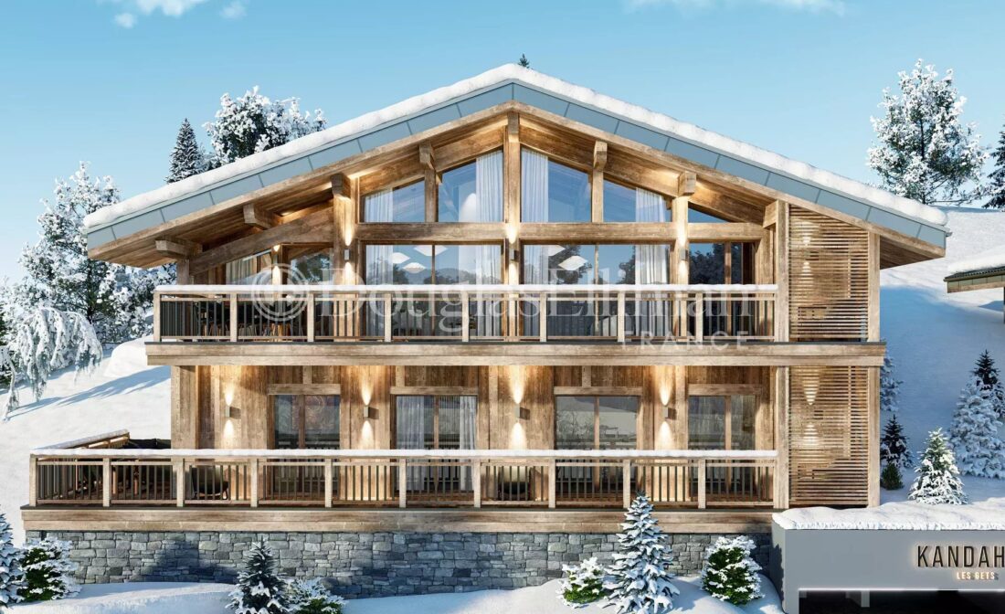 Chalet de luxe neuf de 5 chambres