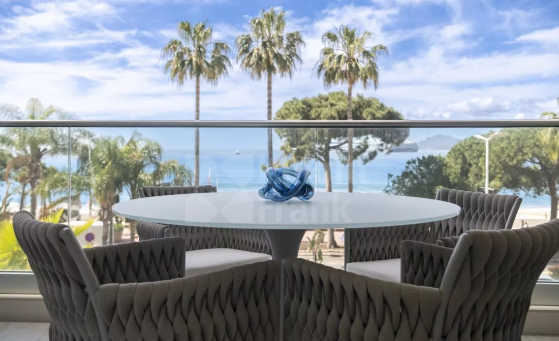 CANNES CROISETTE – Magnificent flat with panoramic sea view