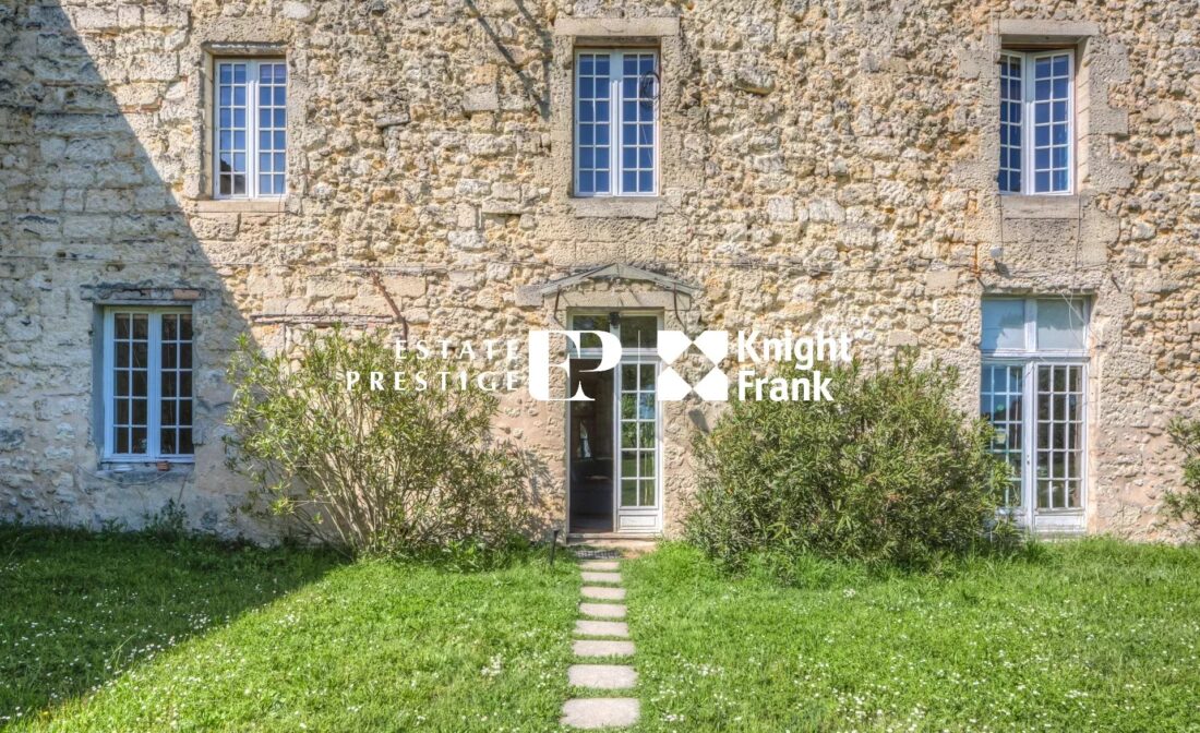 CAMBES – Maison en pierre vu garonne