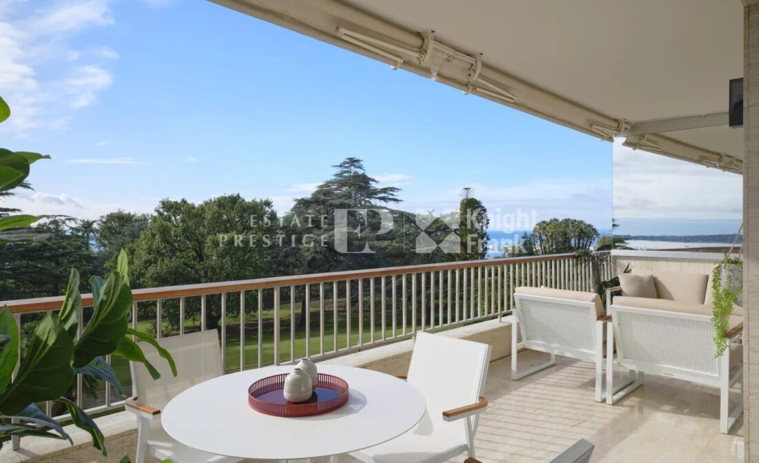 CANNES CALIFORNIE – 2-комнатная квартира с видом на море