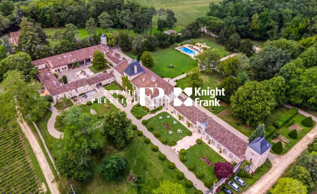 CAMPAGNE BORDELAISE – Château avec vignobles et espaces de réception