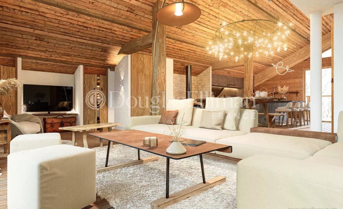 CHÂTEL – A 3 bed duplex apartment in central Chatel