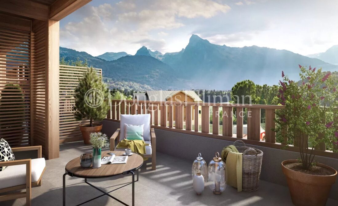SAMOËNS – A new-build, 2-bedroom apartment in Morillon, near Samoëns