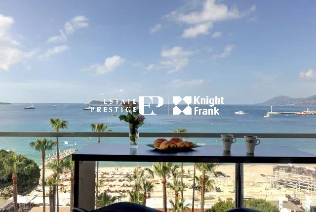 CANNES CROISETTE – 4 pièces rénové avec vue mer panoramique