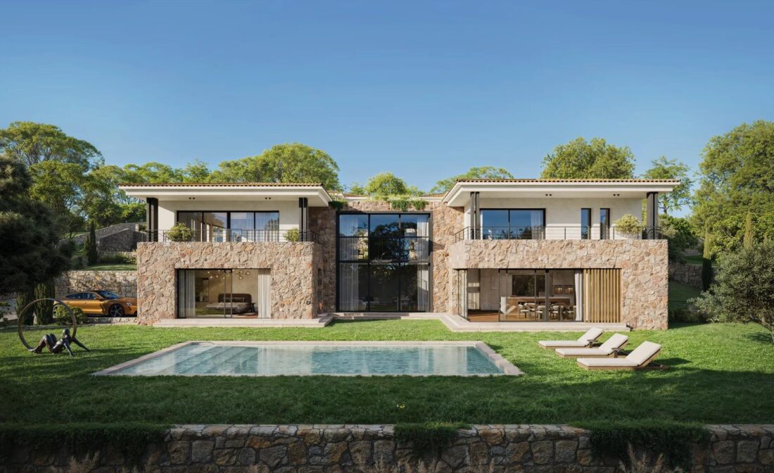 MOUGINS Les Colles – Superbe villa néo-provençale d’exception
