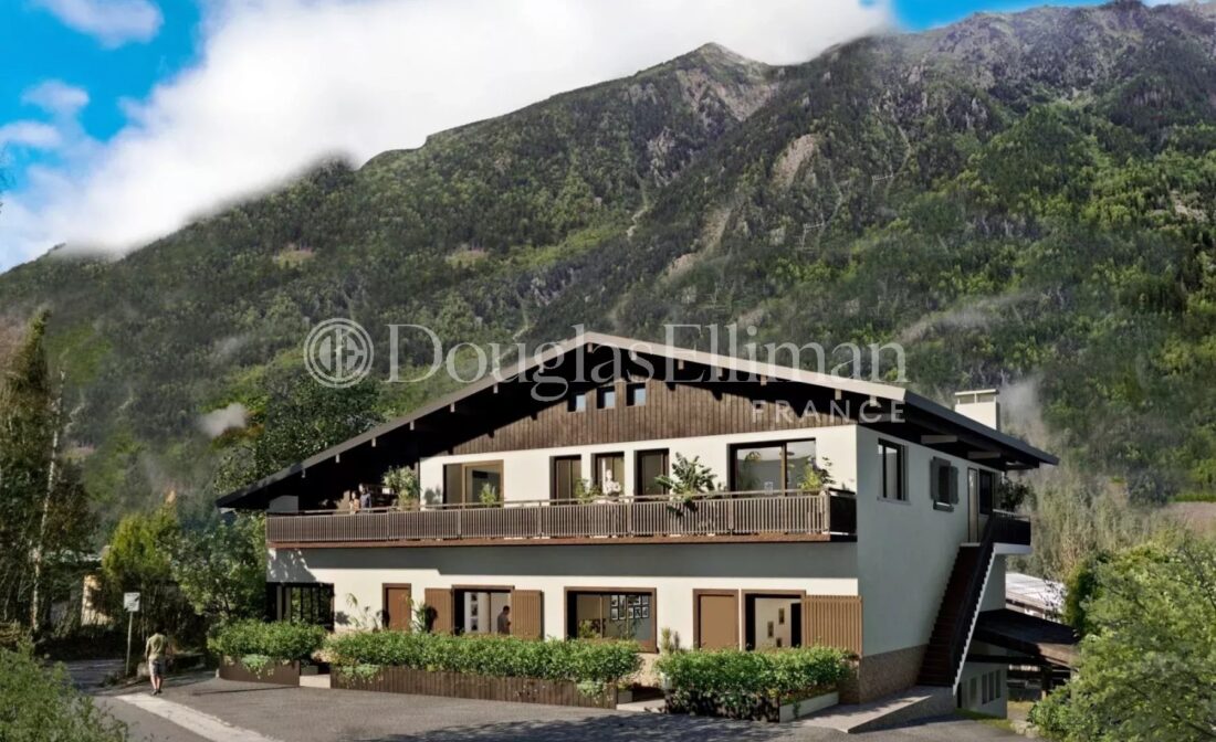 CHAMONIX – Renovated 3-bedroom luxury apartment close to Chamonix centre