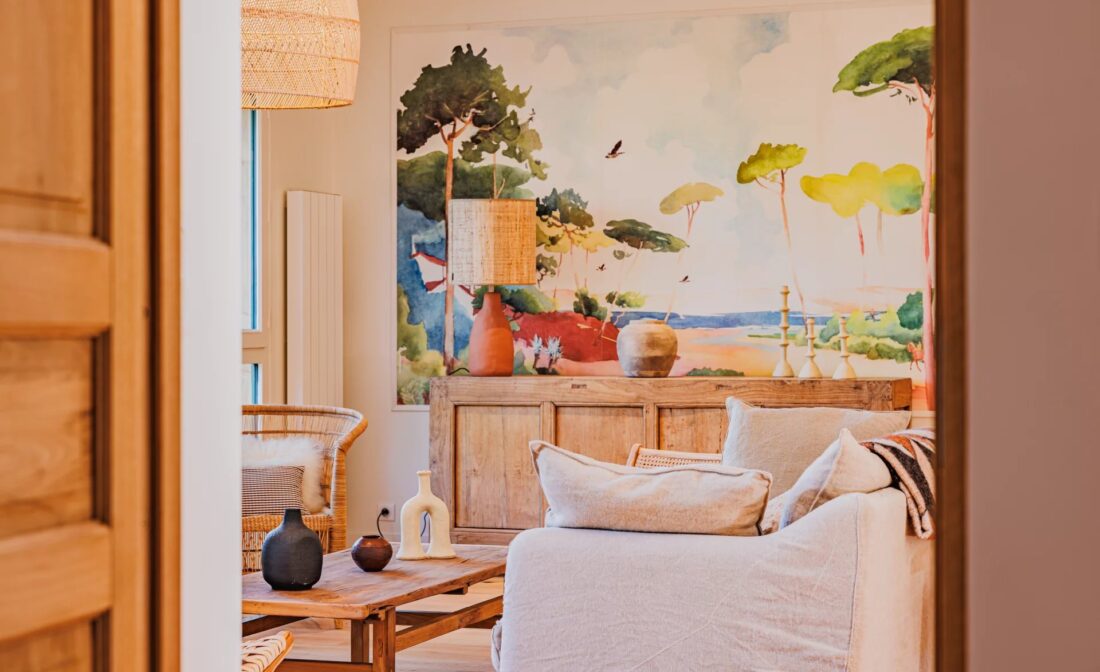 CAP-FERRET – Cabin-style villa in the heart of Le Canon village