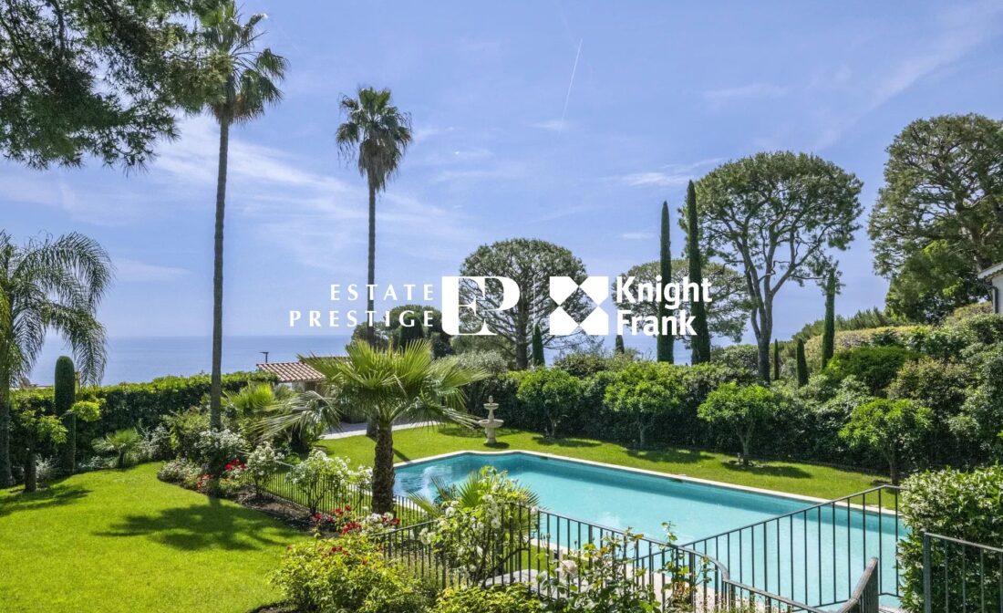 SAINT-JEAN-CAP-FERRAT – Propriété avec vue mer proche du Grand Hôtel