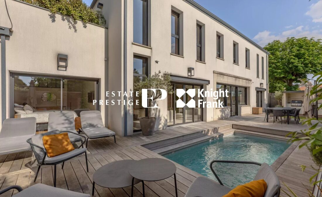 Bordeaux Bouscat – Belle maison contemporaine – 6 Chambres – Piscine et Garage