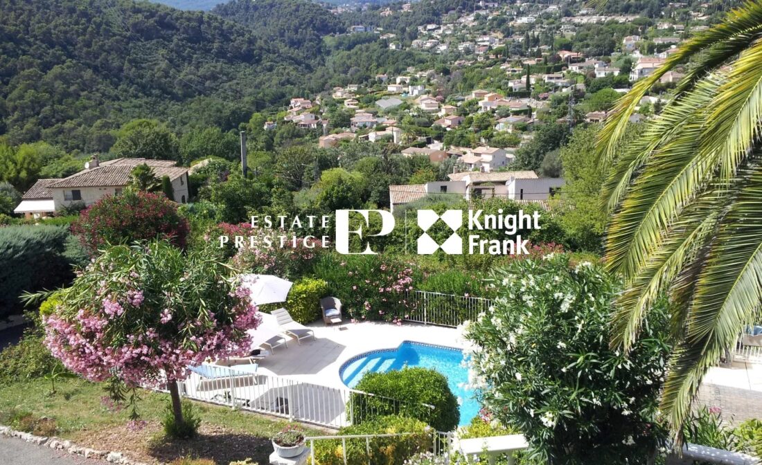 VENCE : Une jolie et spacieuse villa au calme