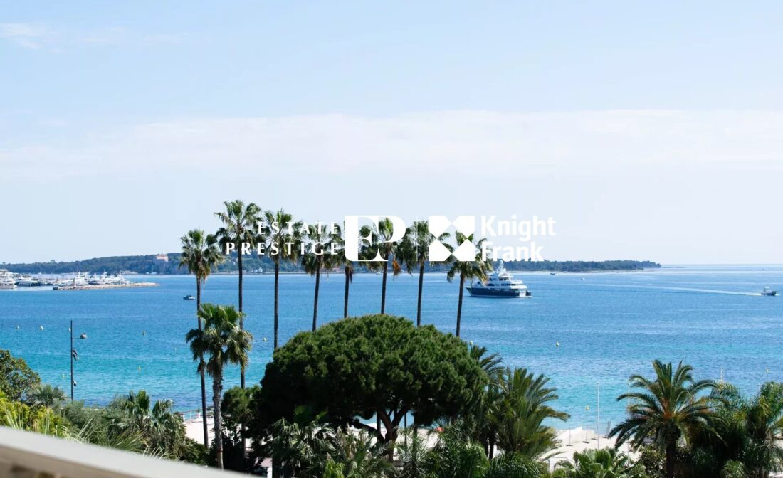 CANNES CROISETTE – Appartement 2 pièces avec vue mer