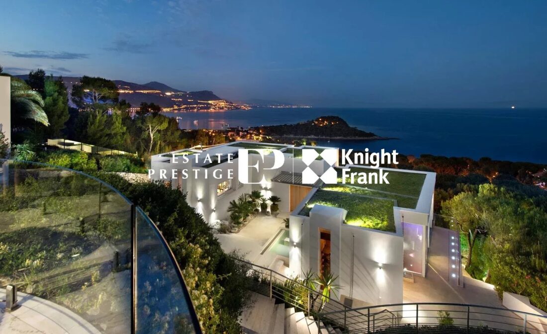 SAINT JEAN CAP FERRAT: Luxury Property with Exceptional Sea View