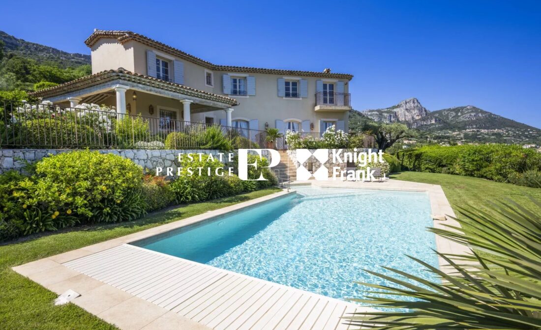 VENCE –  Villa avec vue mer, dans un domaine privé