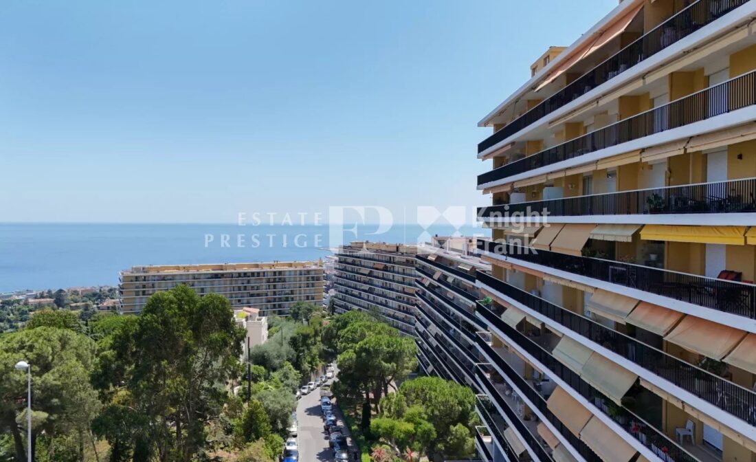 Nice Fabron – Abbaye de Roseland, 4 bedrooms, sea view, garages.