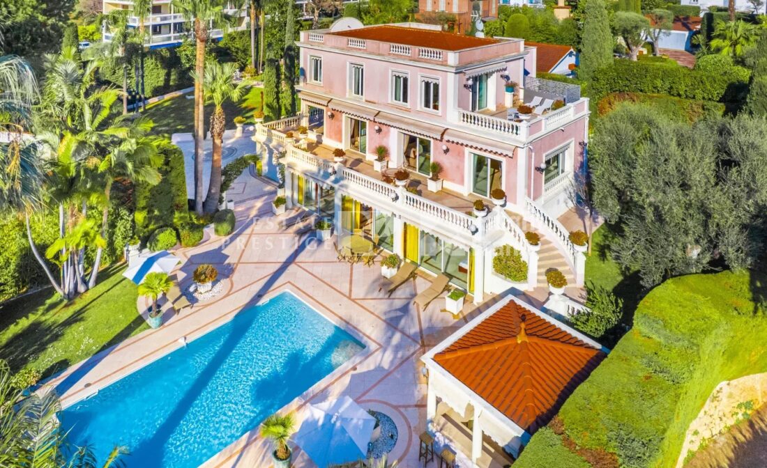 CAP D’ANTIBES – Престижный Belle Epoque на западном склоне