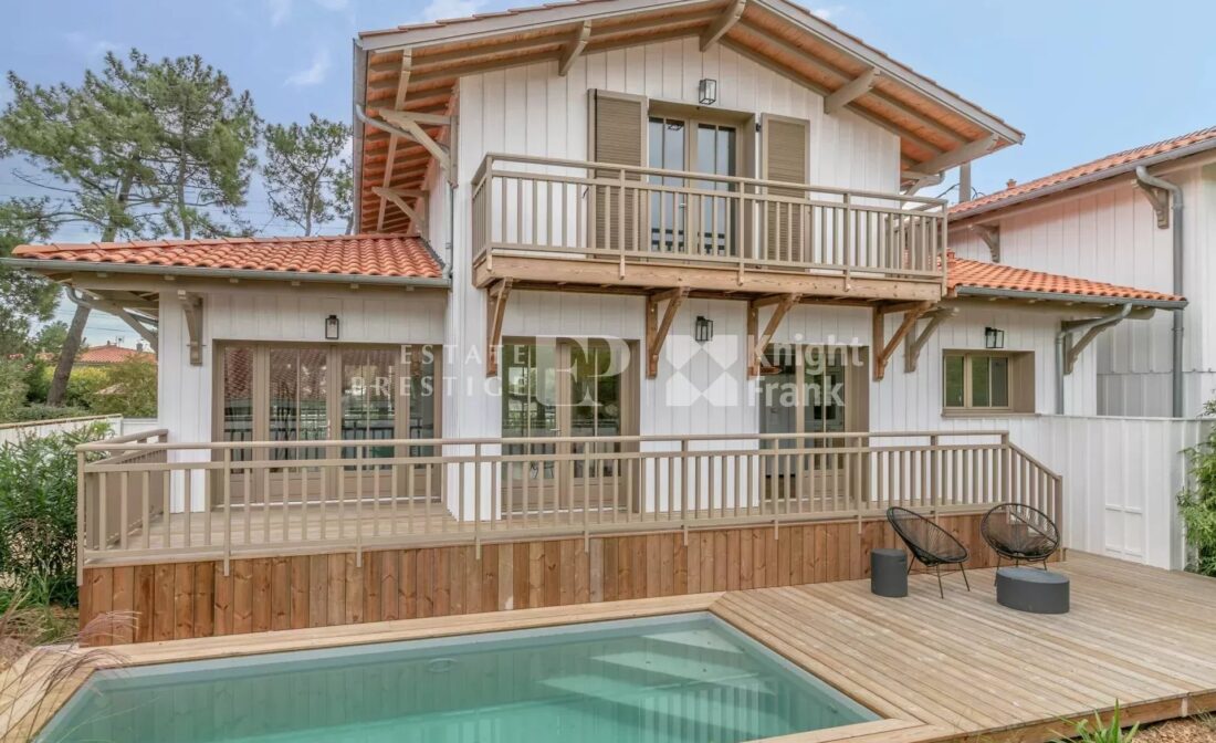 CAP FERRET – Maison avec piscine