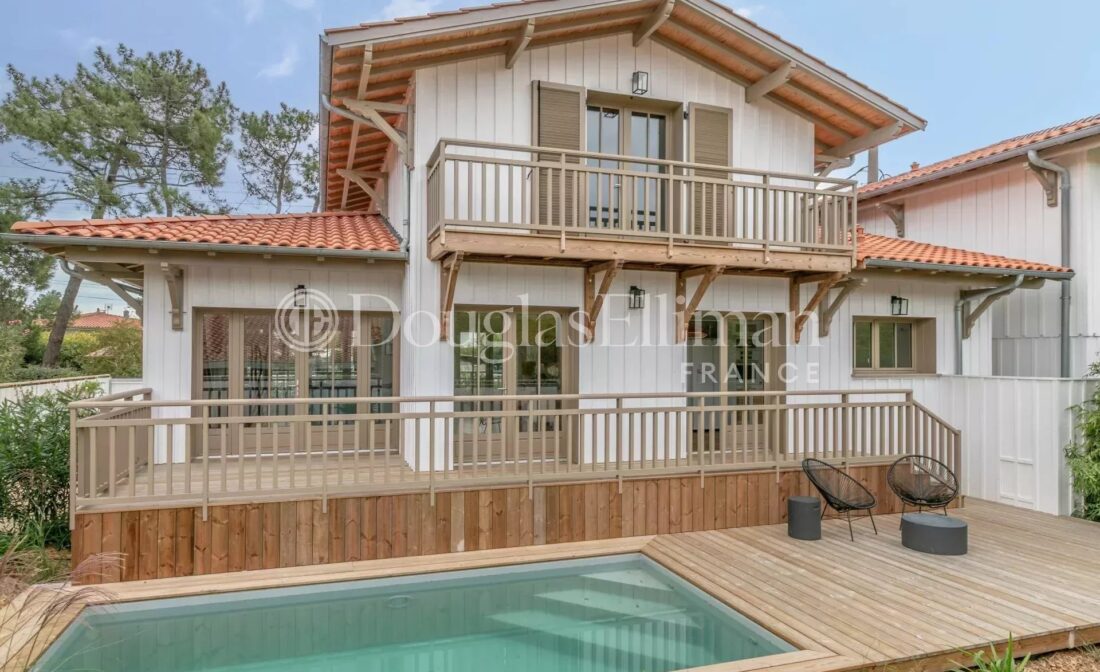 CAP FERRET – Maison avec piscine