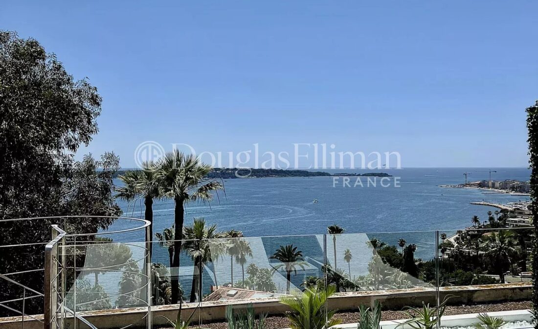CANNES CALIFORNIE – Magnifique penthouse avec vue mer panoramique