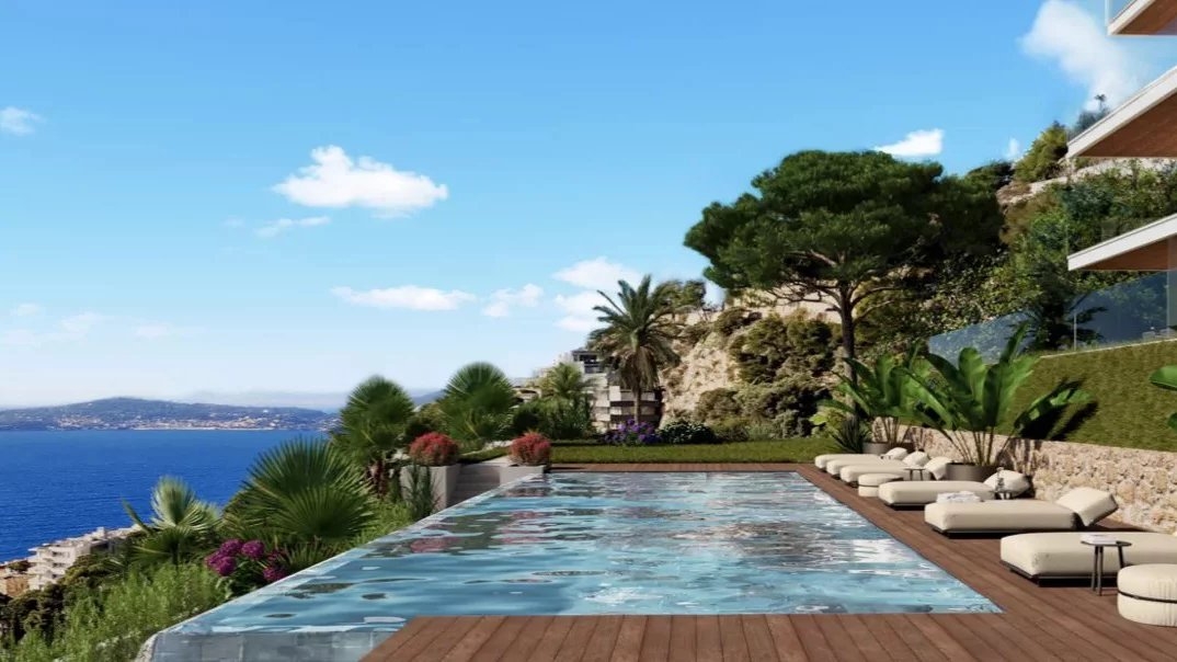 CAP D’AIL – 4 rooms with private garden near Monaco