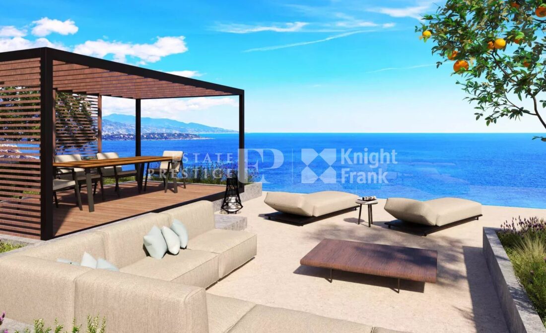 CAP D’AIL – Penthouse toit-terrasse 4 pièces proche Monaco