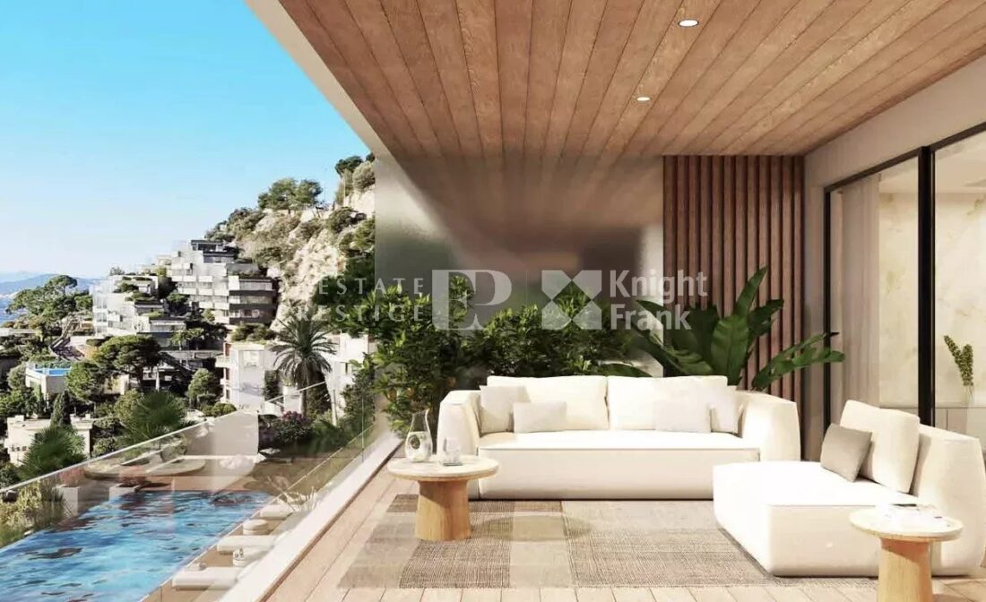 CAP D’AIL – Appartement en résidence de standing proche de Monaco