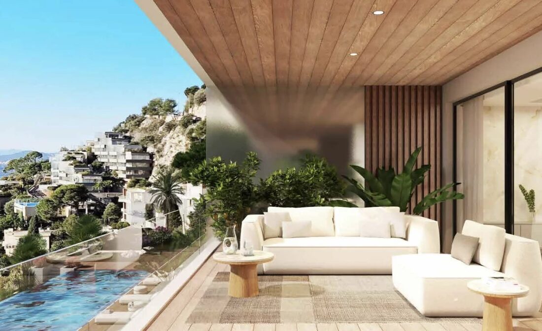 CAP D’AIL – Apartment in luxury residence near Monaco