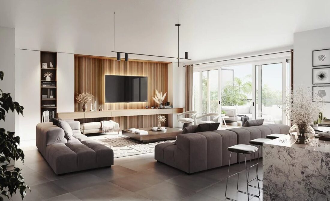 CAP D’AIL – New 94 m² Penthouse