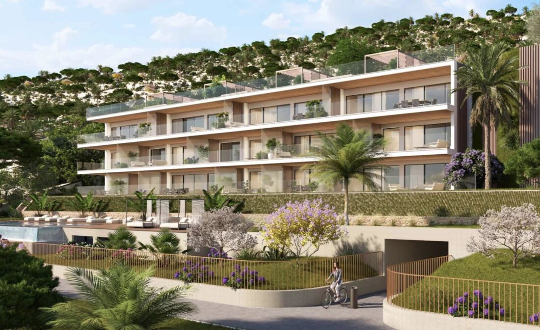 CAP D’AIL – Near Monaco : Penthouse de standing