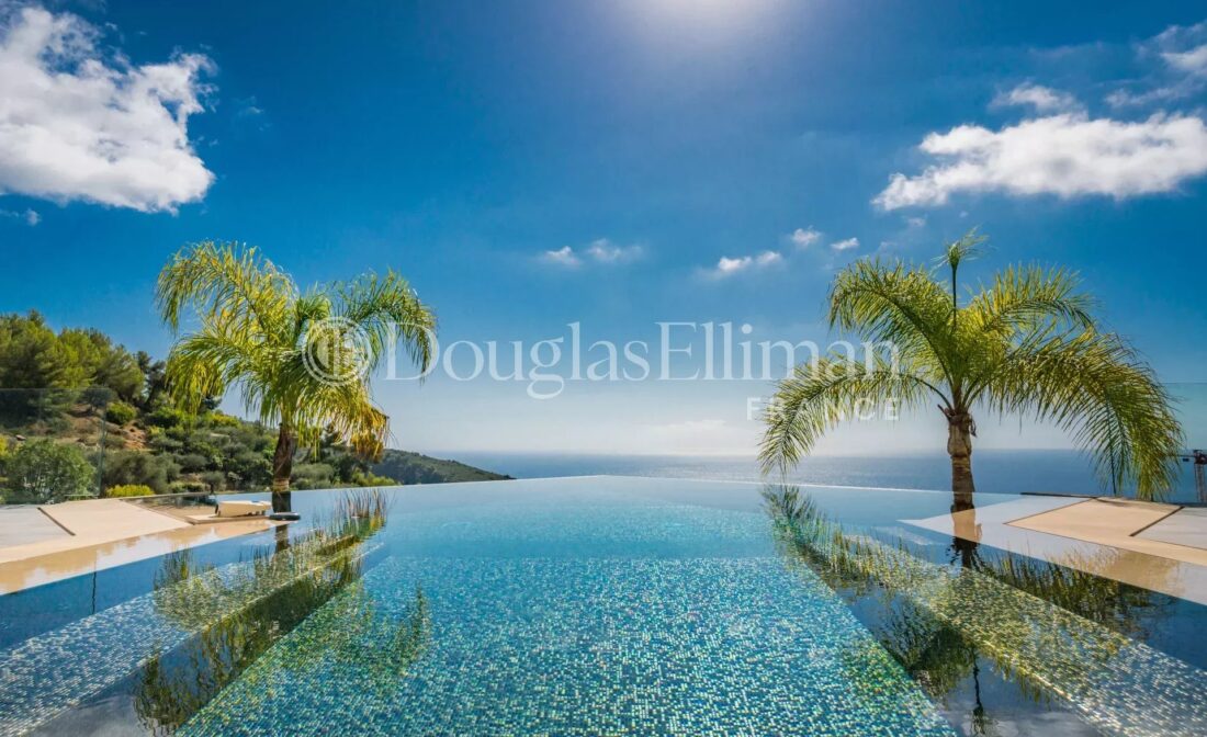 EZE – Luxueuse villa contemporaine avec vue mer panoramique