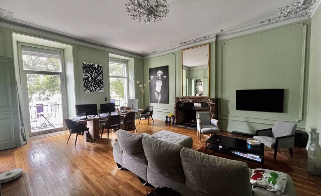 Charming Bordeaux Apartment with Fireplace and Tech Amenities
