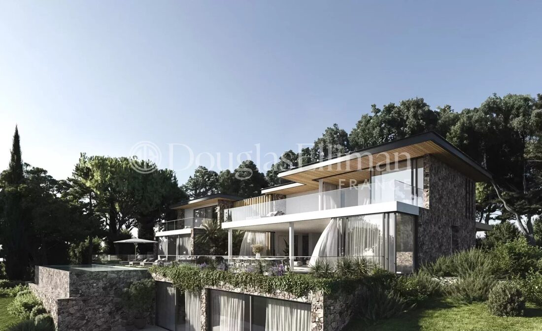 MOUGINS – Villa contemporaine unique avec vue panoramique