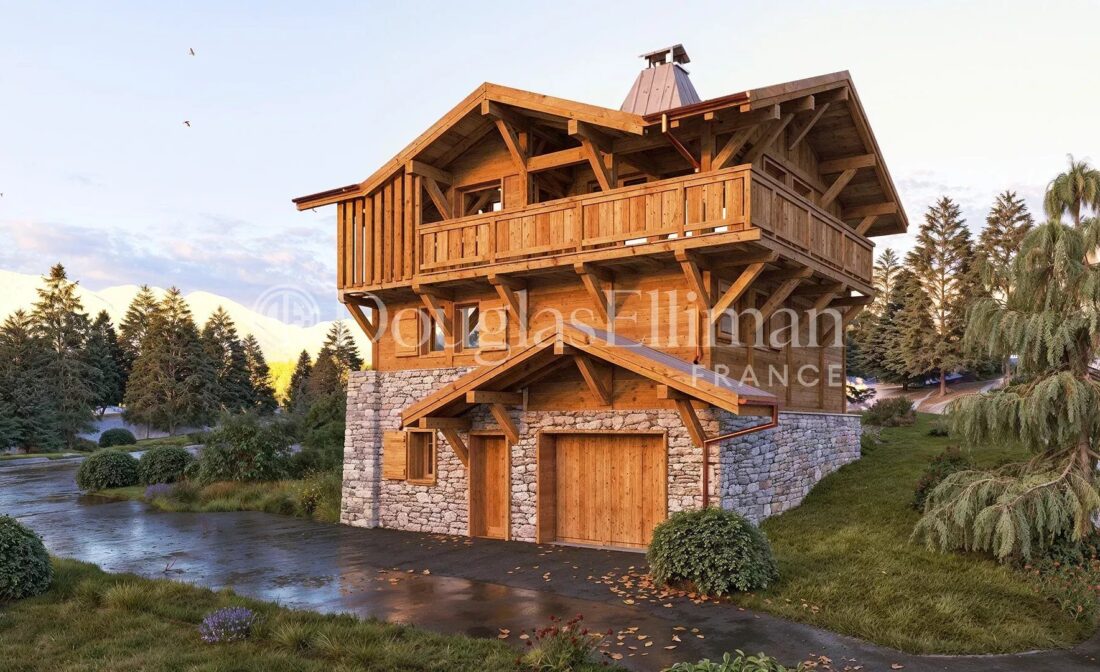 LES GETS – Chalet neuf de 3 chambres à Les Gets