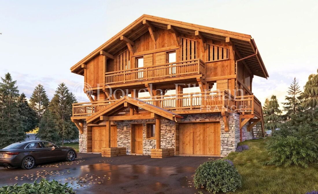 LES GETS – Chalet neuf de 4 chambres aux Gets
