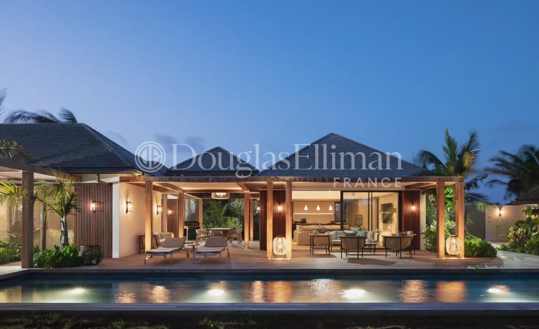 SAINT-BARTH – Superbe propriété à Lurin avec vue mer