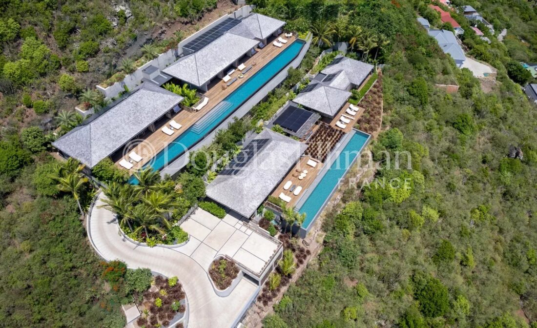 SAINT BARTH – Propriété d’exception sur les hauteurs de Marigot