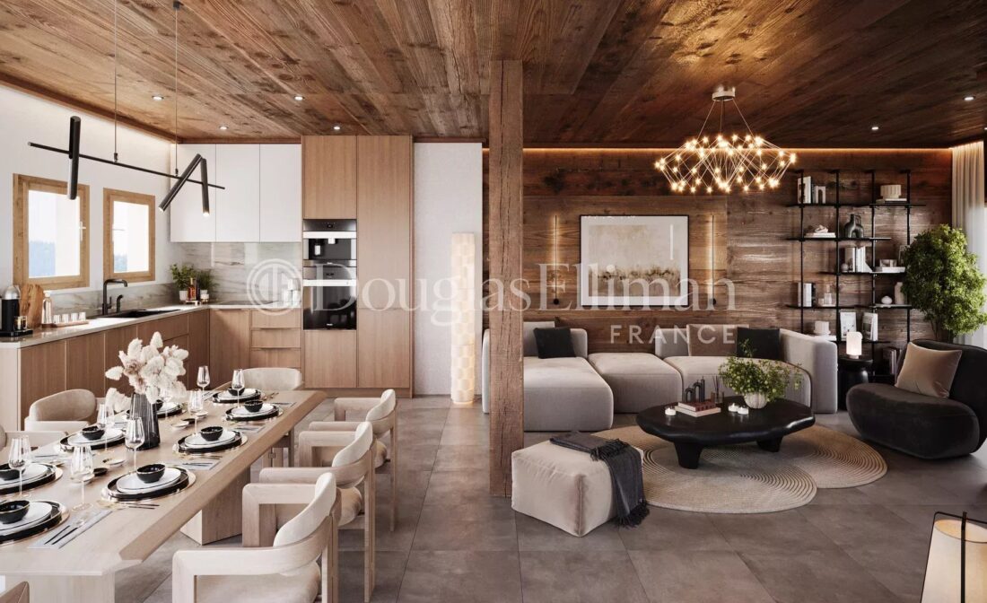 MEGEVE – high-quality new-build chalets in an intimate development