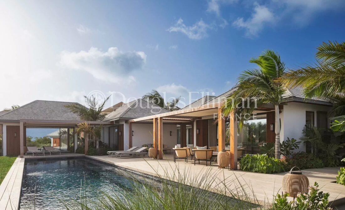 SAINT-BARTH – Superbe propriété à Lurin avec vue mer