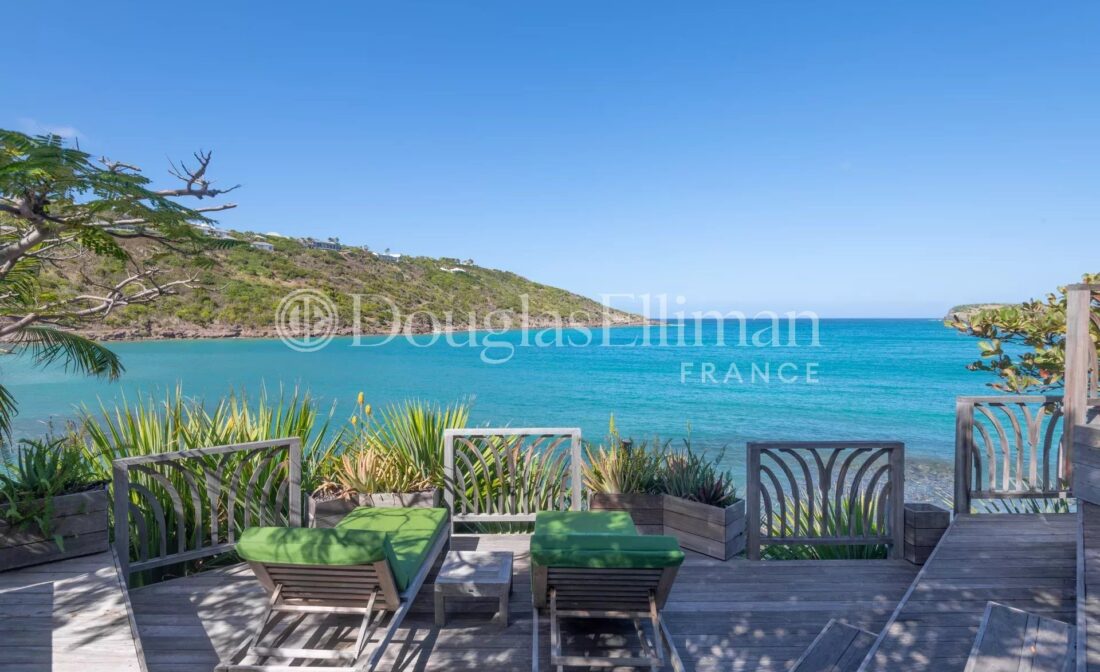 SAINT BARTH – Villa sur la plage