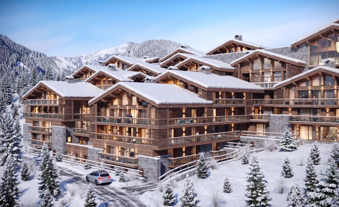 COURCHEVEL – Two 4-bedroom lodges & sleeping cabin