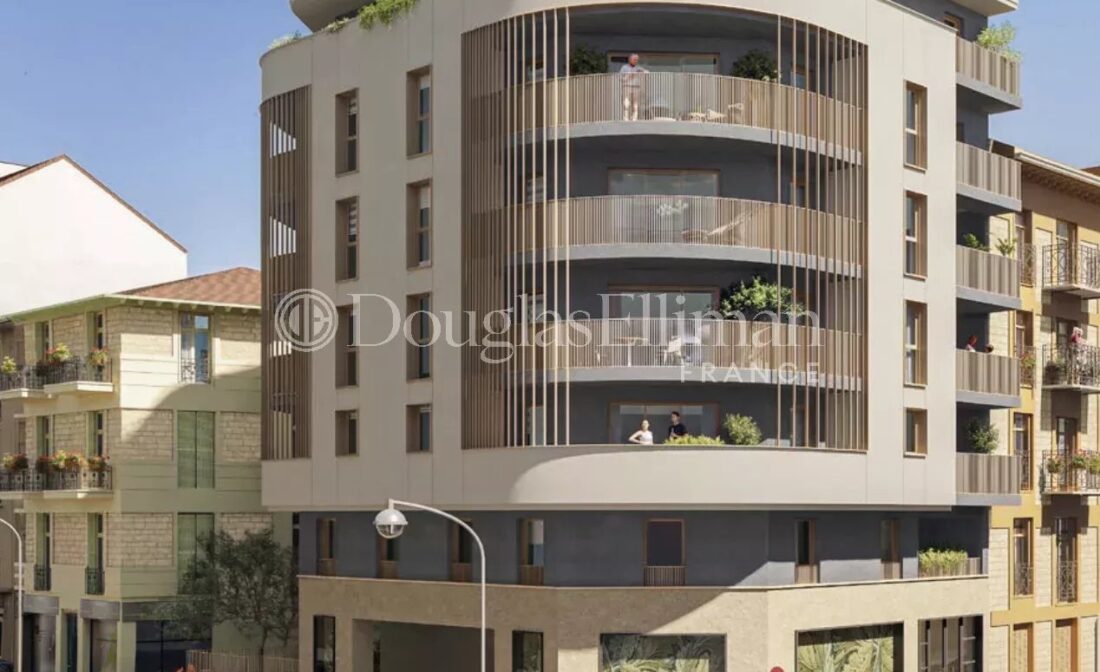 NICE – Appartement neuf 3 pièces 66m2 le port grande terrasse