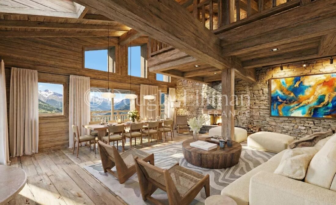 MEGEVE – Demi-chalet neuf de grande qualité