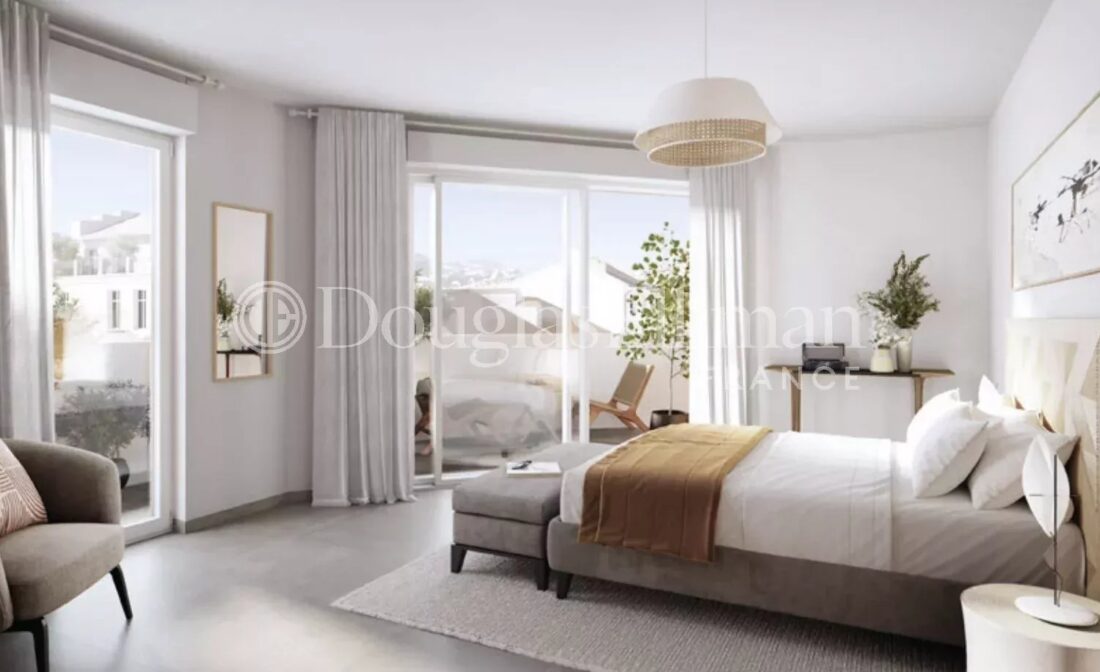 NICE – Appartement neuf 3 pièces 66m2 le port grande terrasse