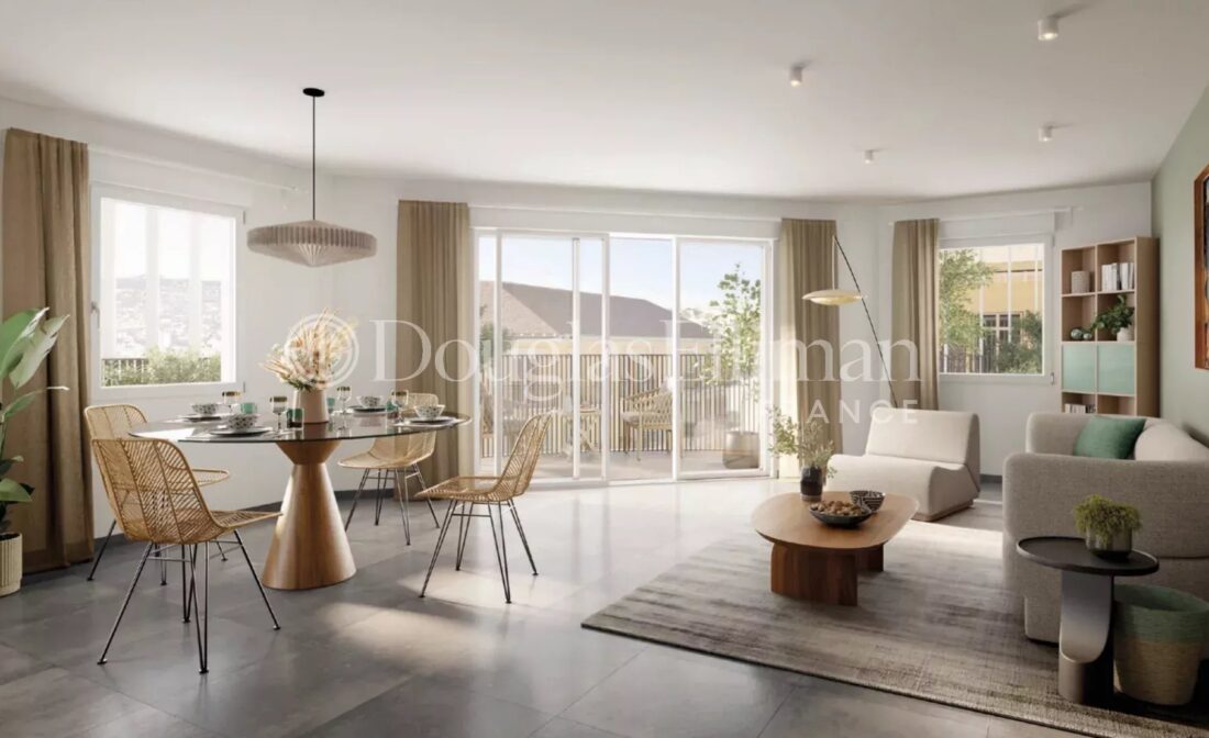 NICE – Appartement neuf 3 pièces 65m2 le Port